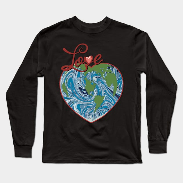 World of love Long Sleeve T-Shirt by LHaynes2020